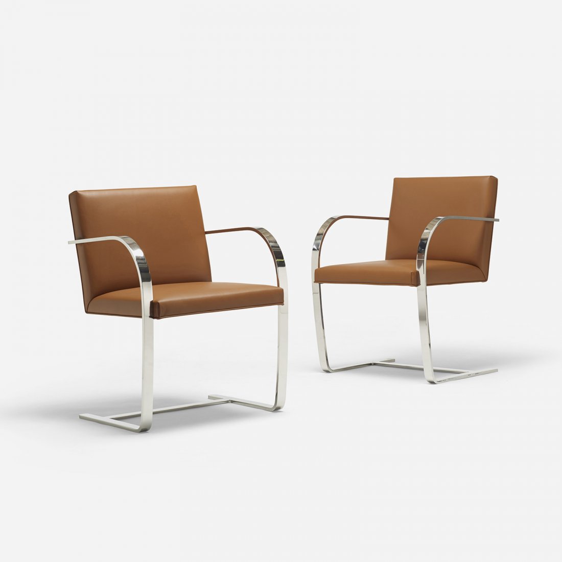 Ludwig Mies van der Rohe Brno chairs, pair (1 of 4)