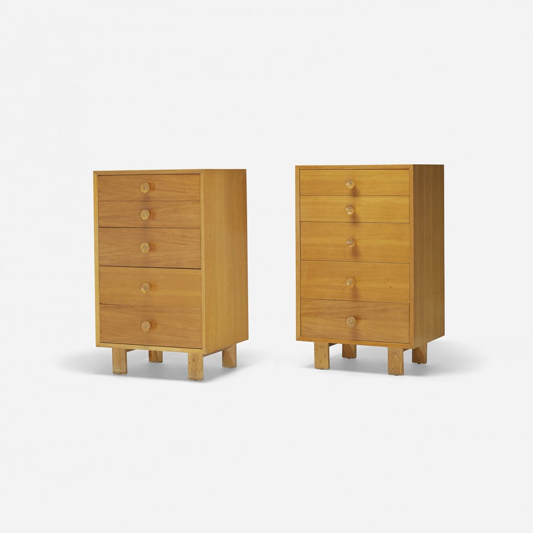 George Nelson & Associates cabinets model 4610, pair (1 of 3)