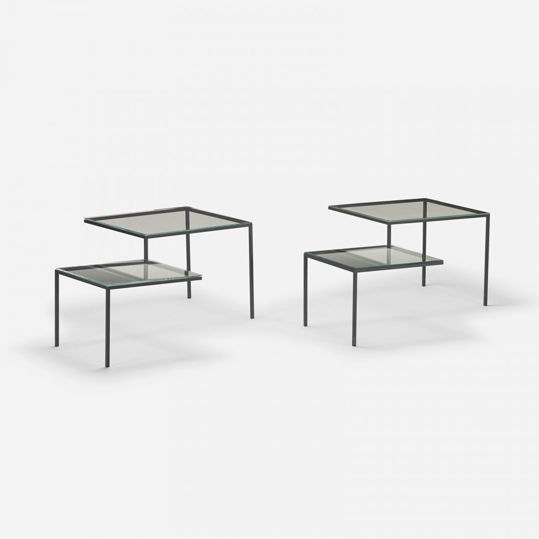 nendo pair of 5000mm tables from the Thin Black Lines (1 of 3)