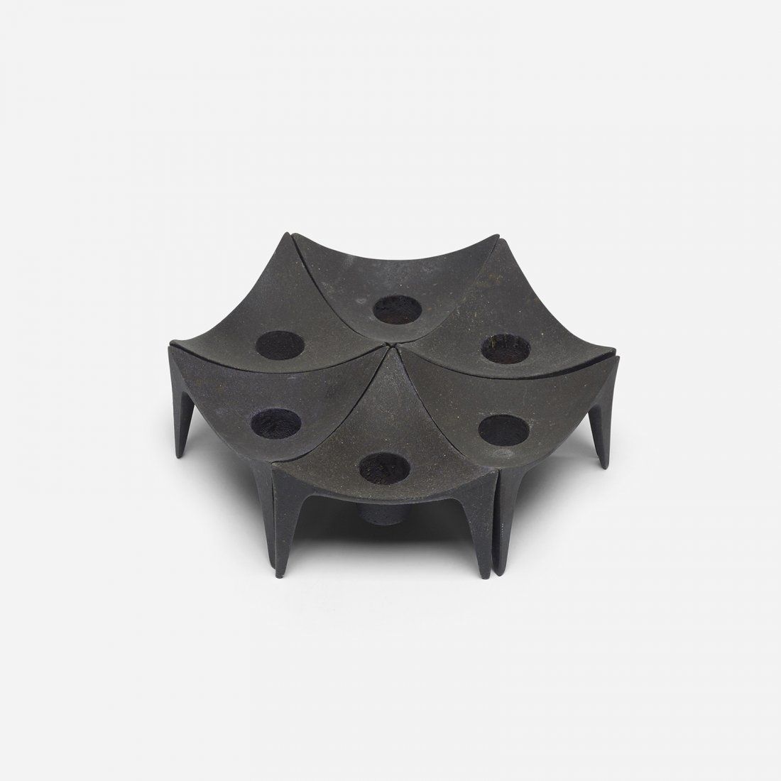 Jens Quistgaard candleholders, set of six (1 of 5)