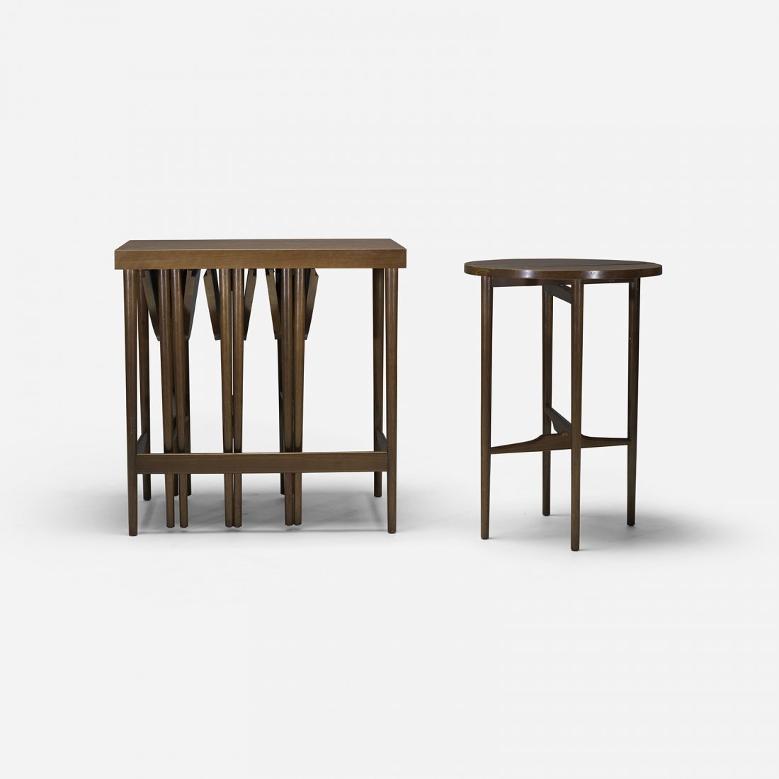Bertha Schaefer nesting tables, set of five (1 of 4)