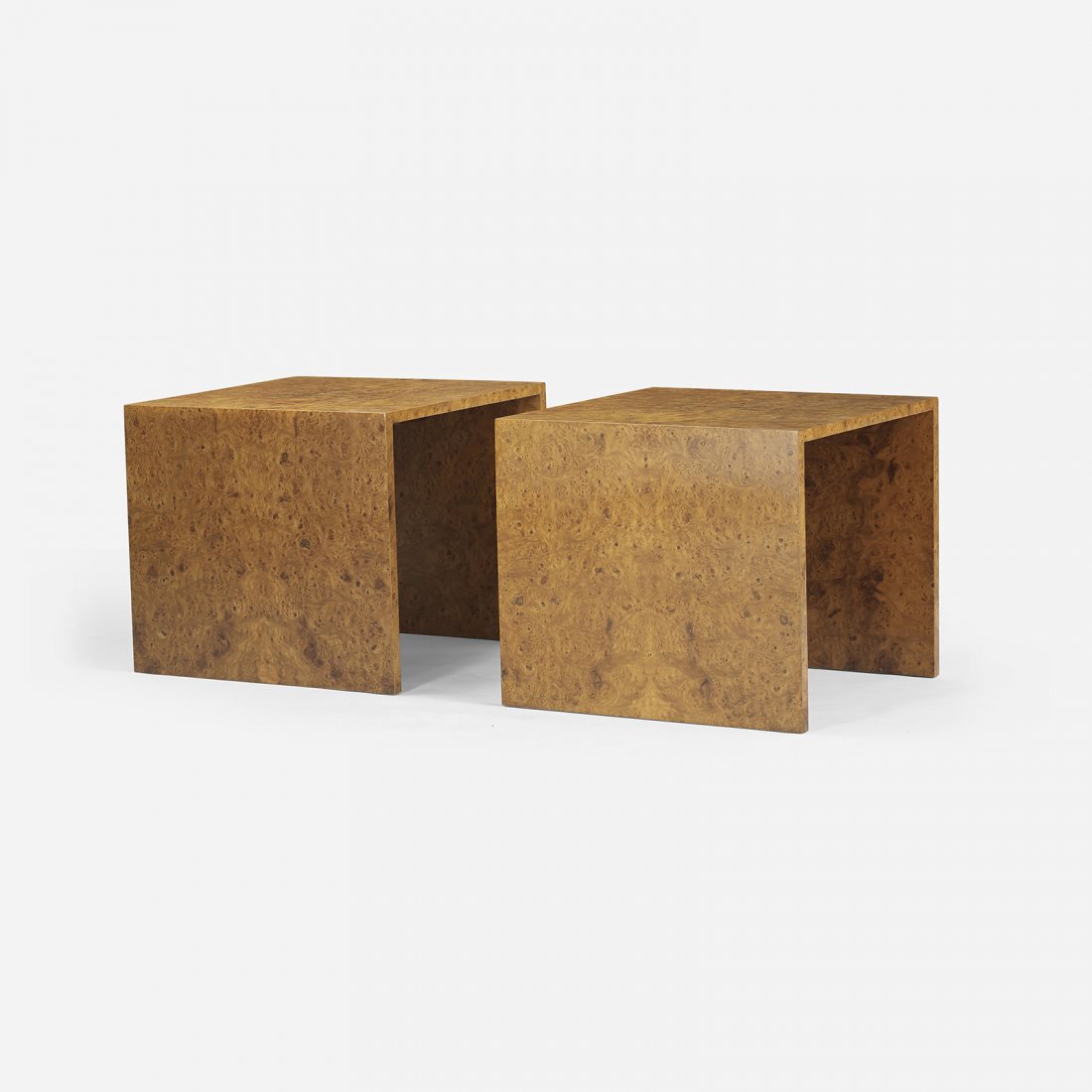 Karl Springer nightstands, pair (1 of 3)