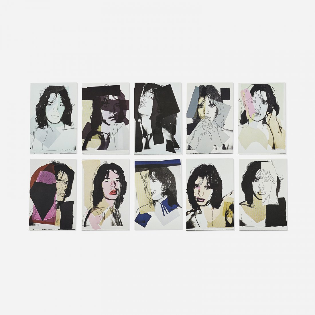 After Andy Warhol Mick Jagger, promotional portfolio (1 of 1)