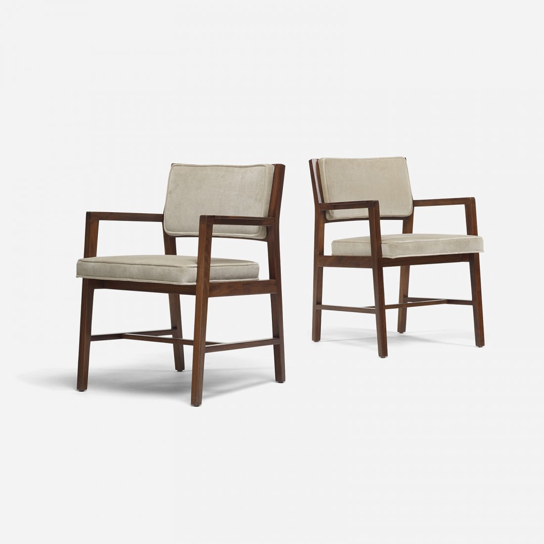 Edward Wormley armchairs, pair (1 of 3)