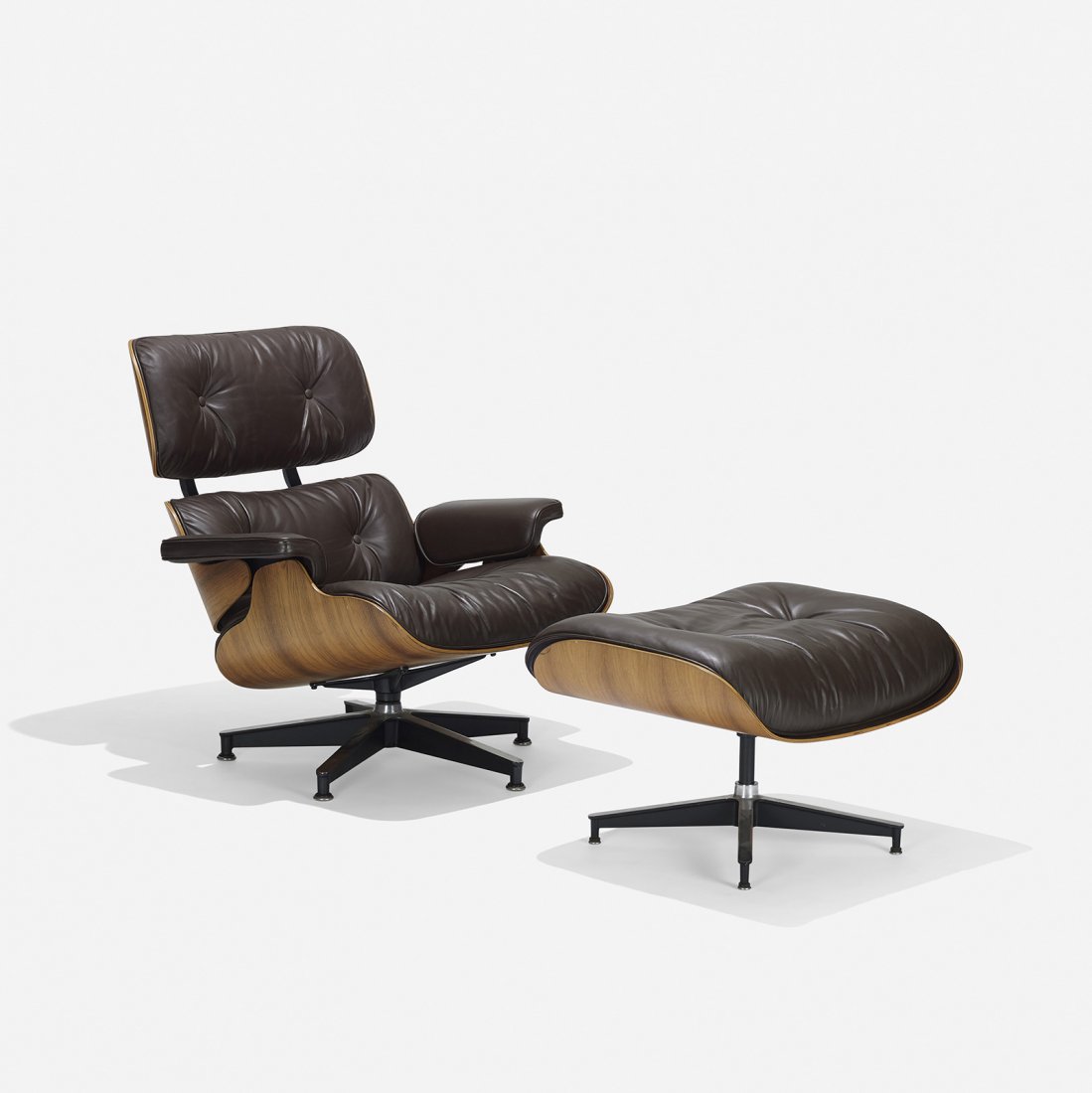 Charles and Ray Eames 670 lounge chair and 671 ottoman (1 of 2)