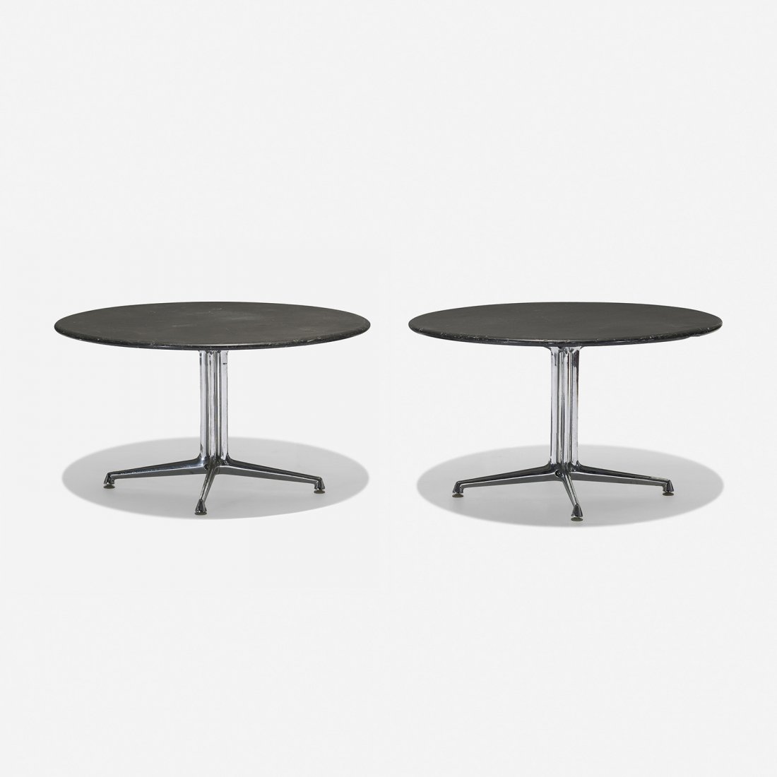Charles and Ray Eames La Fonda occasional tables, pair (1 of 3)