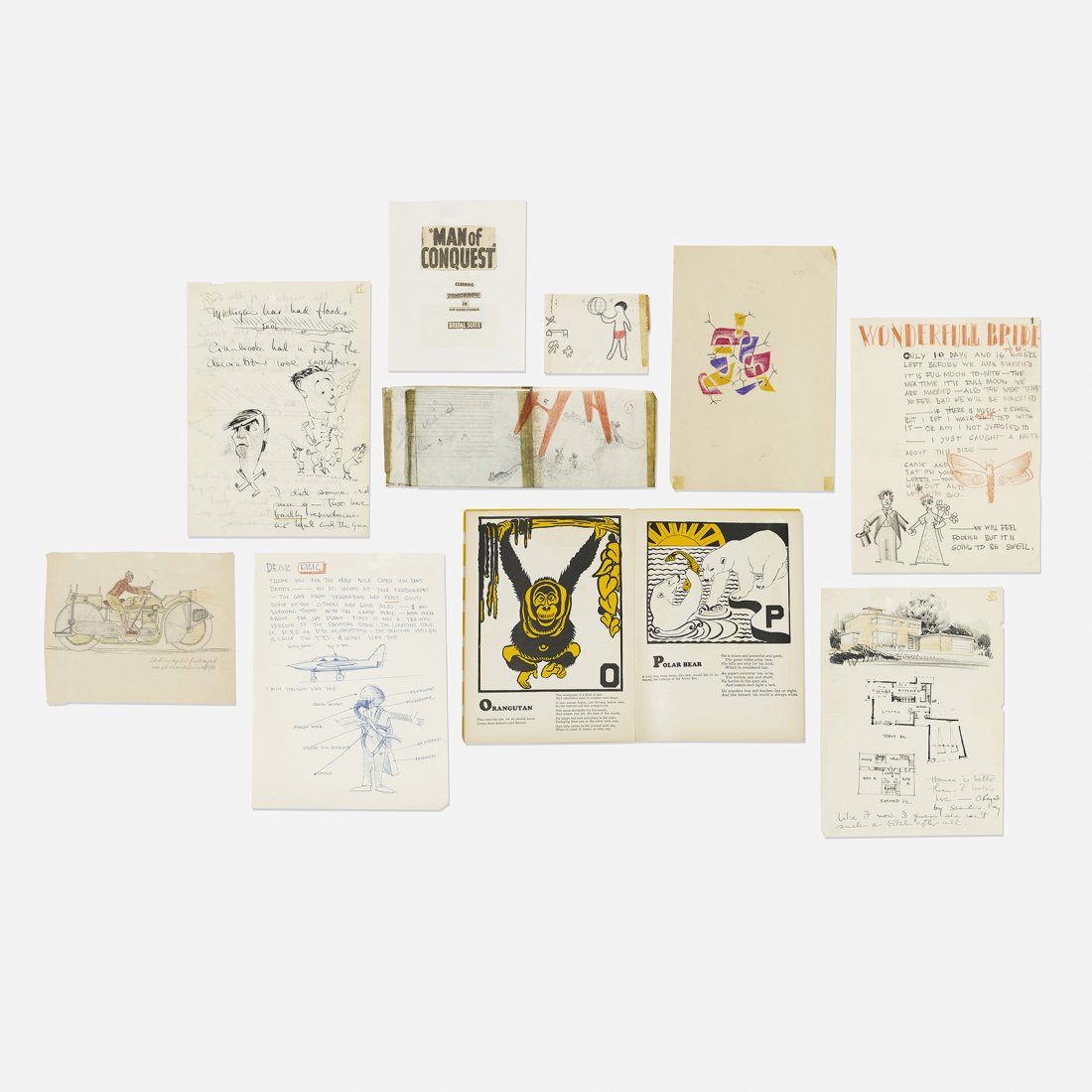 Lily and Eero Saarinen correspondence and ephemera (1 of 9)