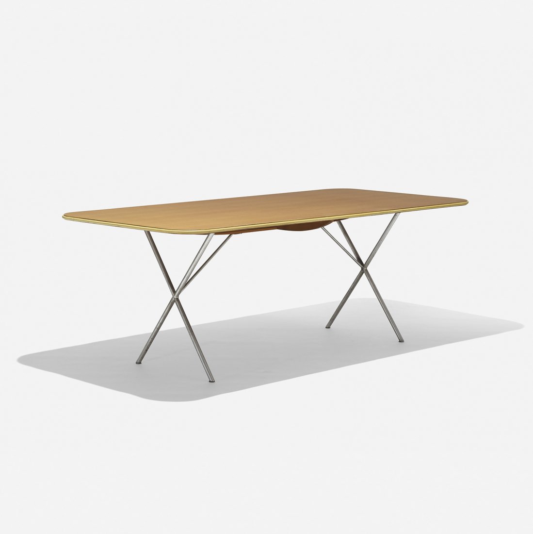 George Nelson & Associates X-Leg table, model 7830 (1 of 2)