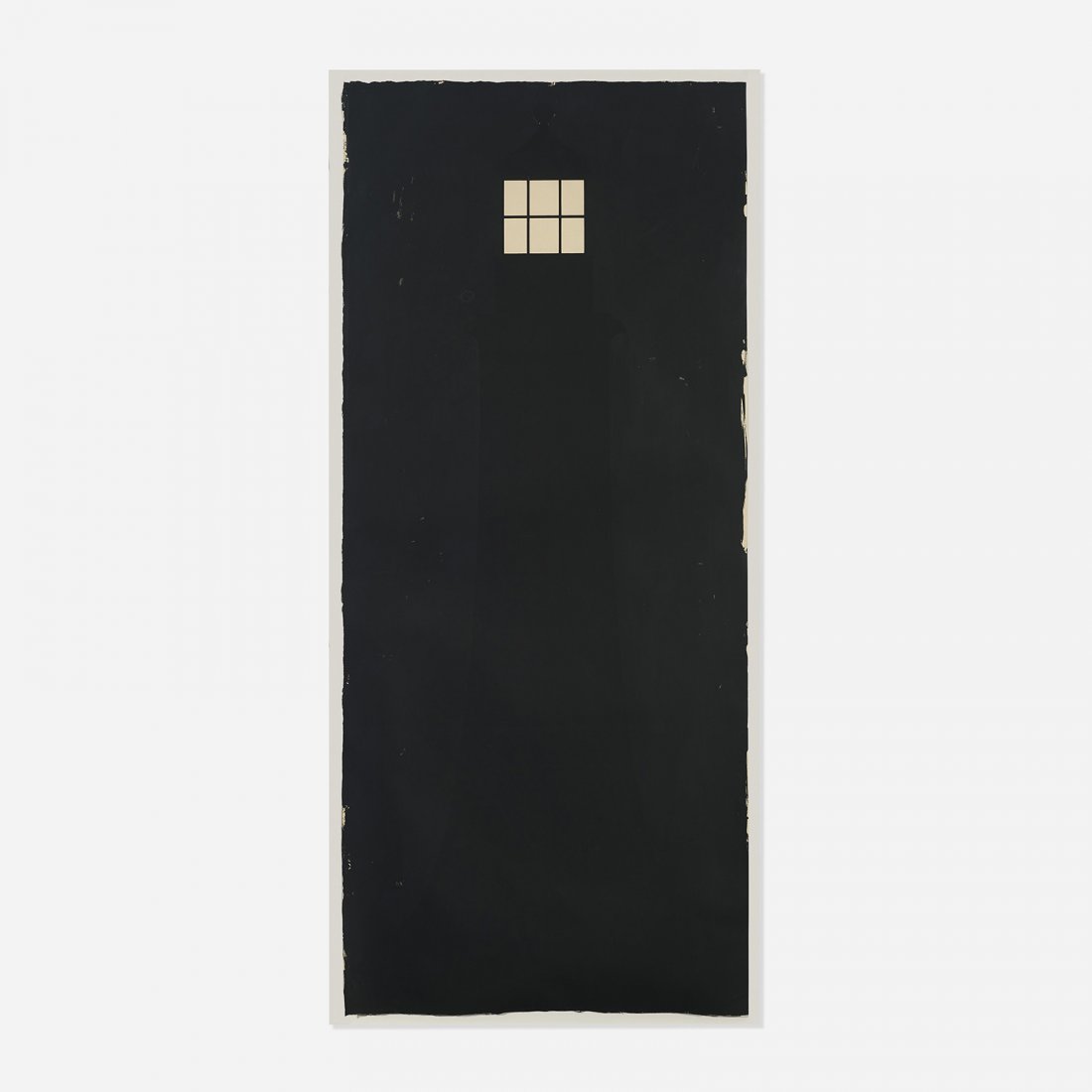 Robert Moskowitz Eddystone: Robert Moskowitz Eddystone USA, 1983 screenprint on Echizen Gampi paper 77 h x 34 w inches Signed, numbered and dated to lower right '15/23 HK RM 83'. This work is number 15 from the edition of 23 pub