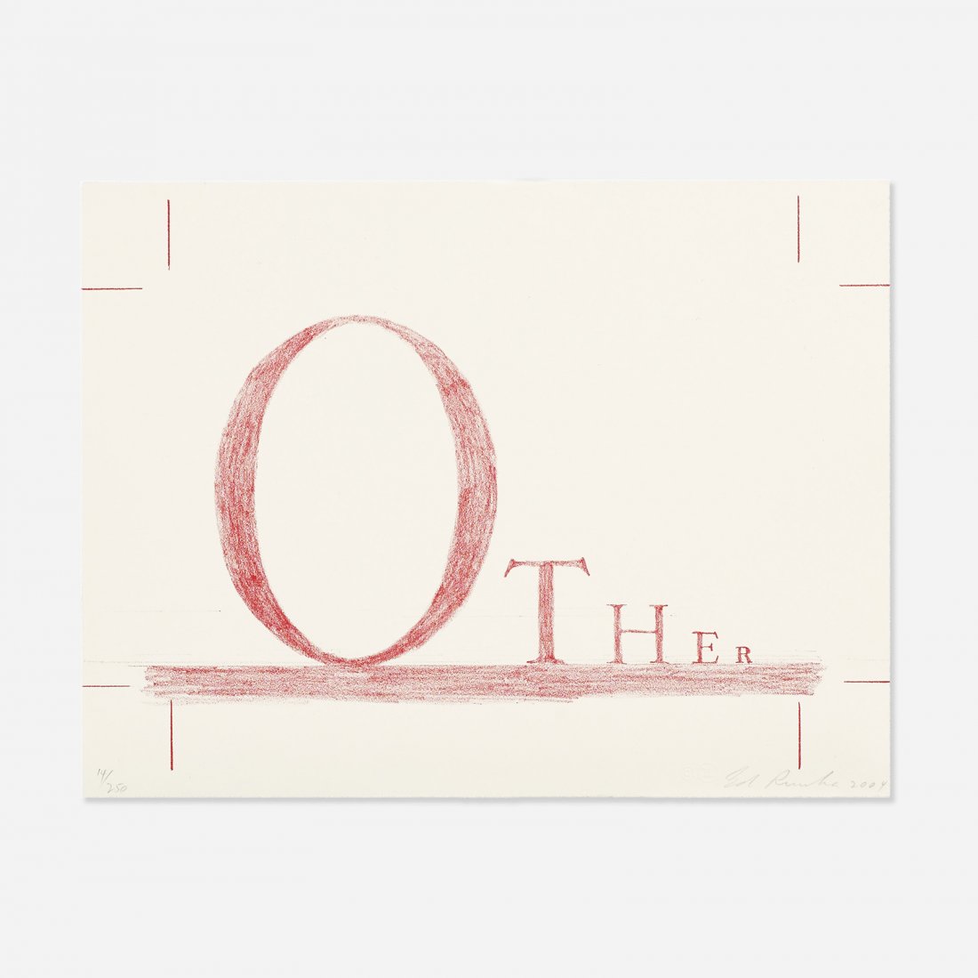 Edward Ruscha Other (1 of 2)