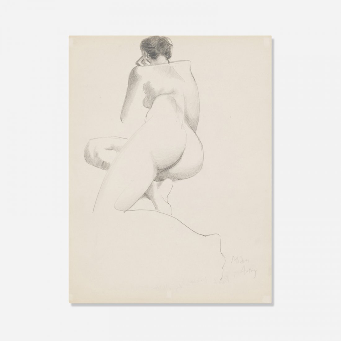 Milton Avery Back View (1 of 1)