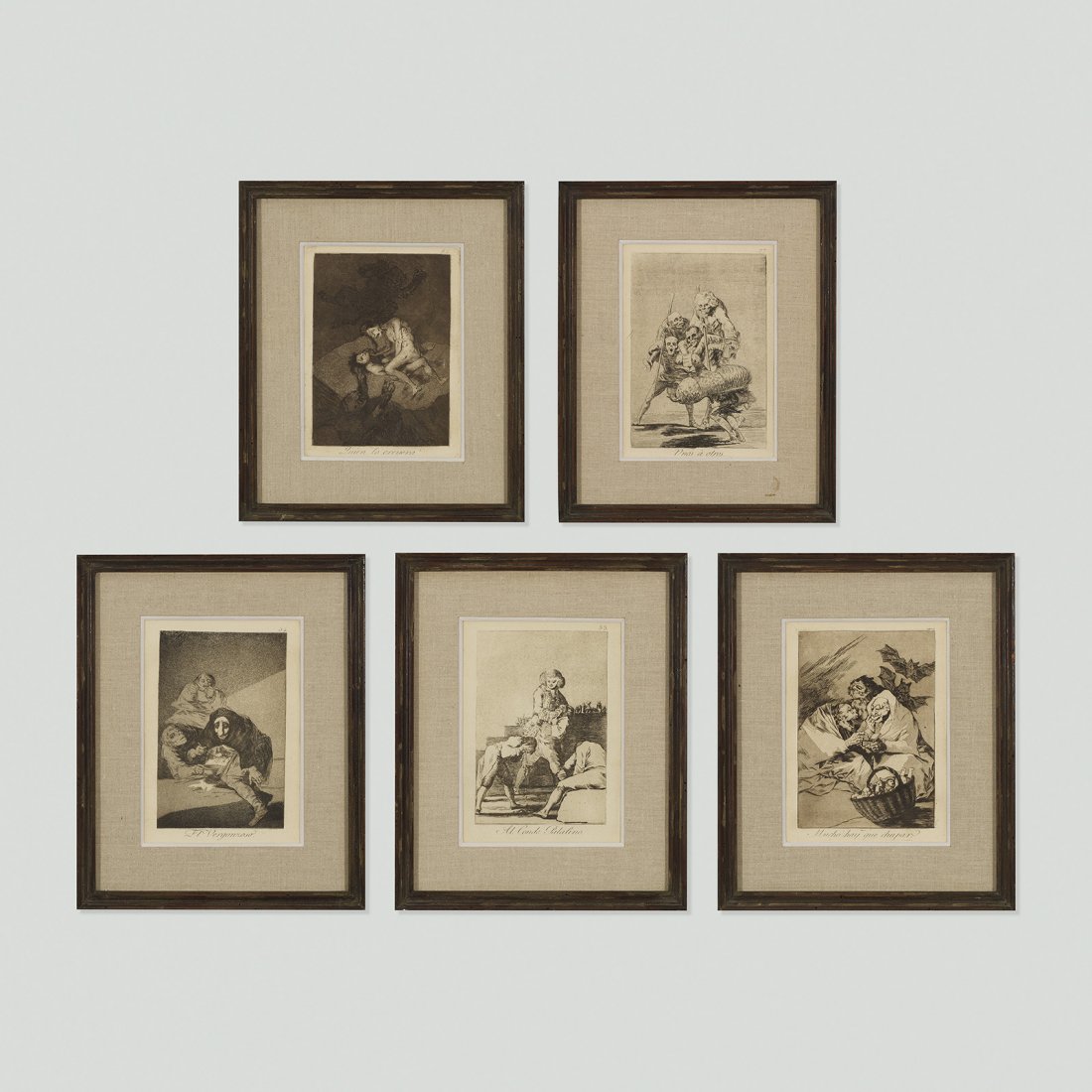 Francisco Goya five works from Los Caprichos (1 of 1)