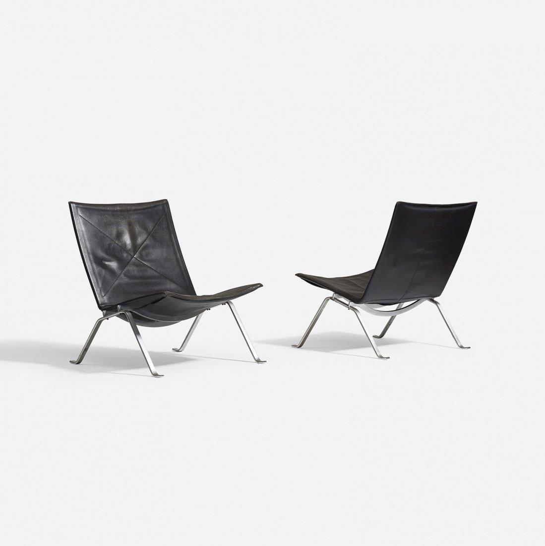Poul Kjaerholm PK 22 lounge chairs, pair (1 of 4)