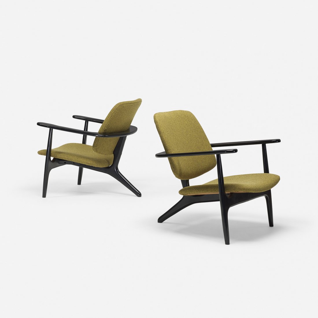 Alfred Hendrickx armchairs model S3, pair (1 of 3)