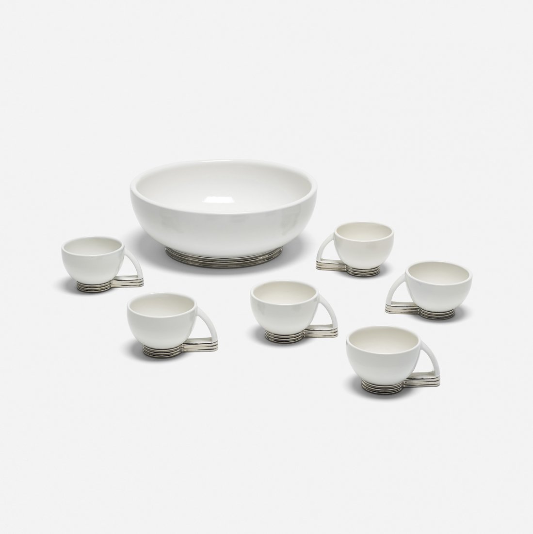 Paul Schreckengost punch bowl with six cups (1 of 3)