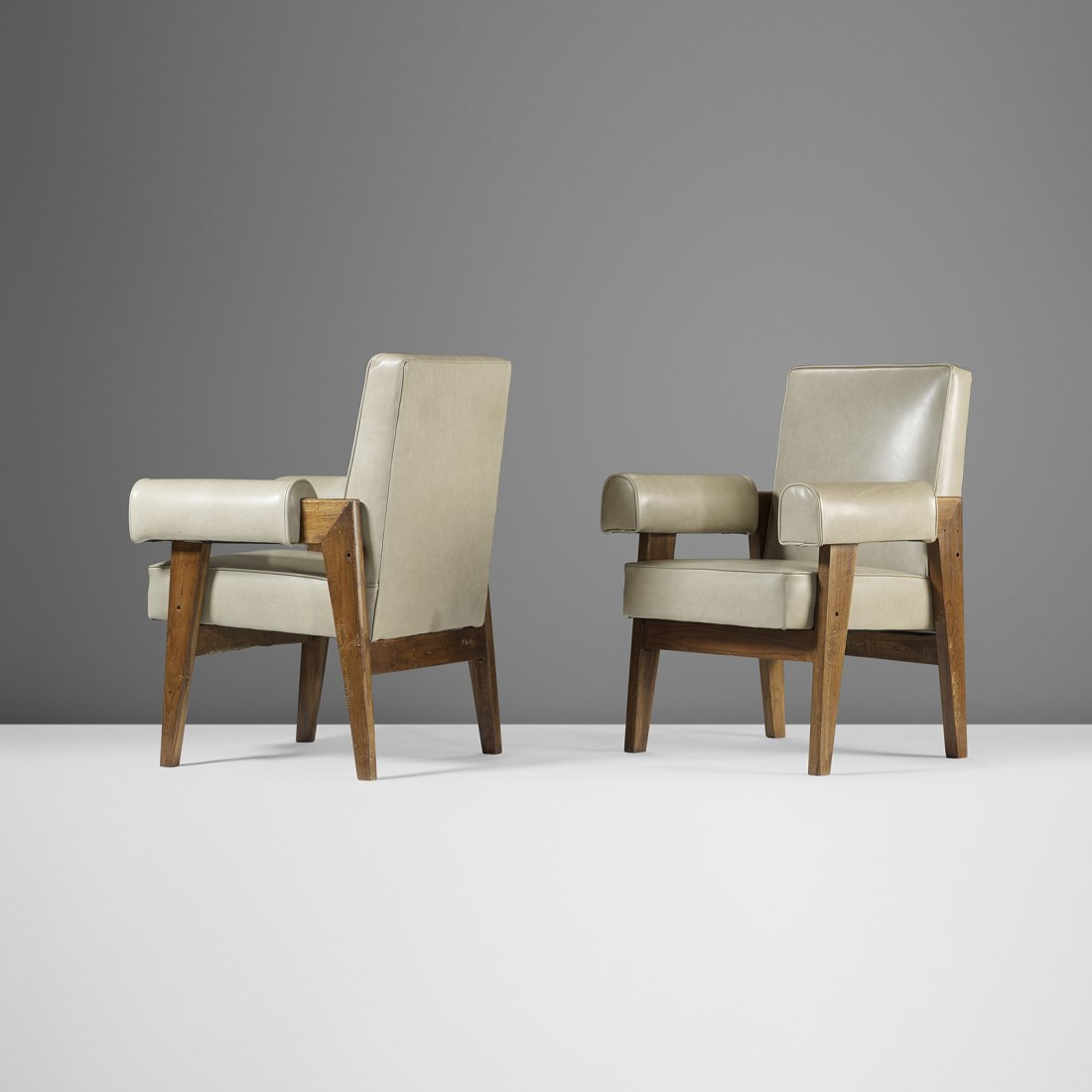 Le Corbusier and Jeanneret pair of armchairs (1 of 3)