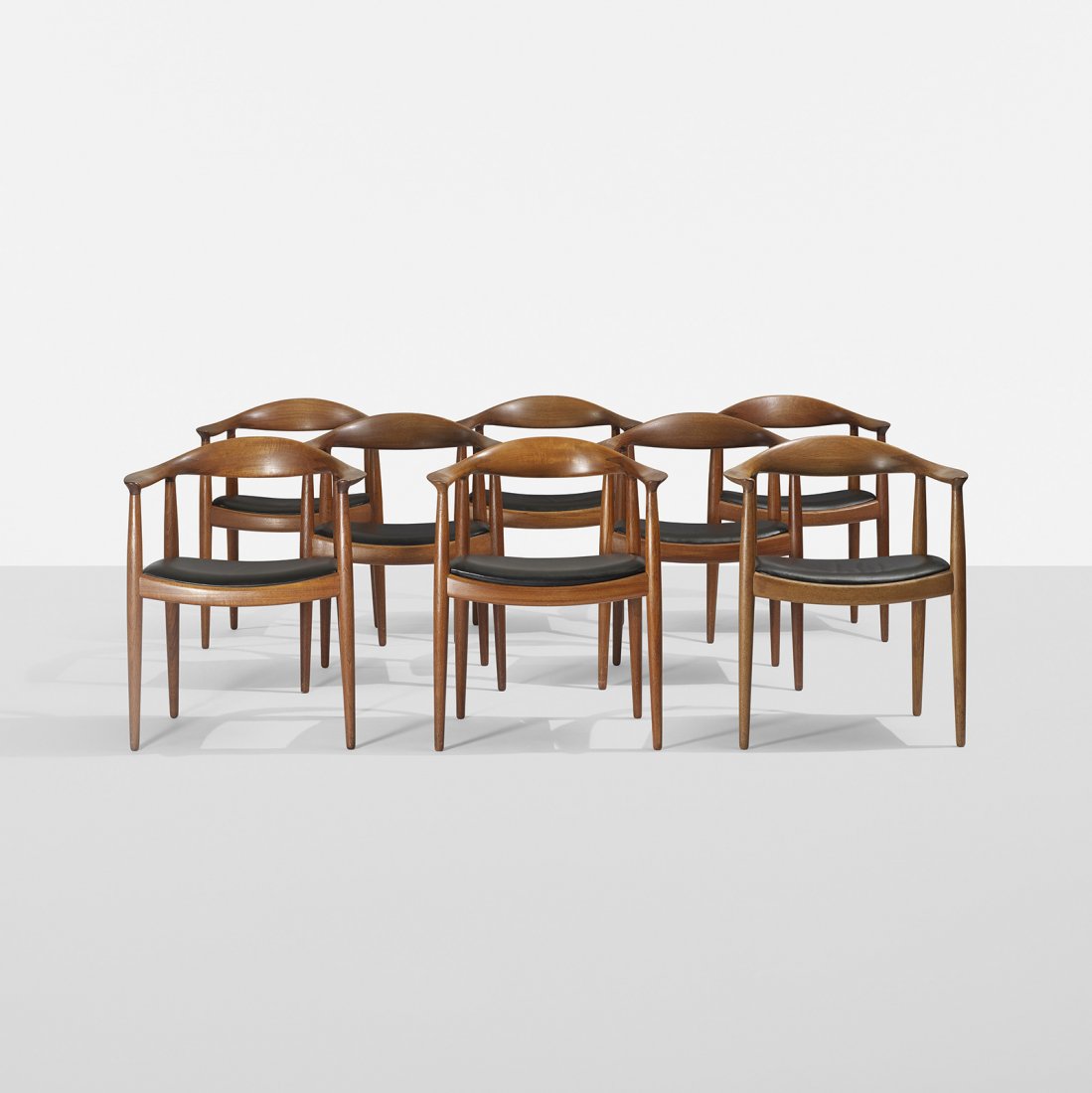 Hans Wegner The Chairs, set of eight (1 of 4)