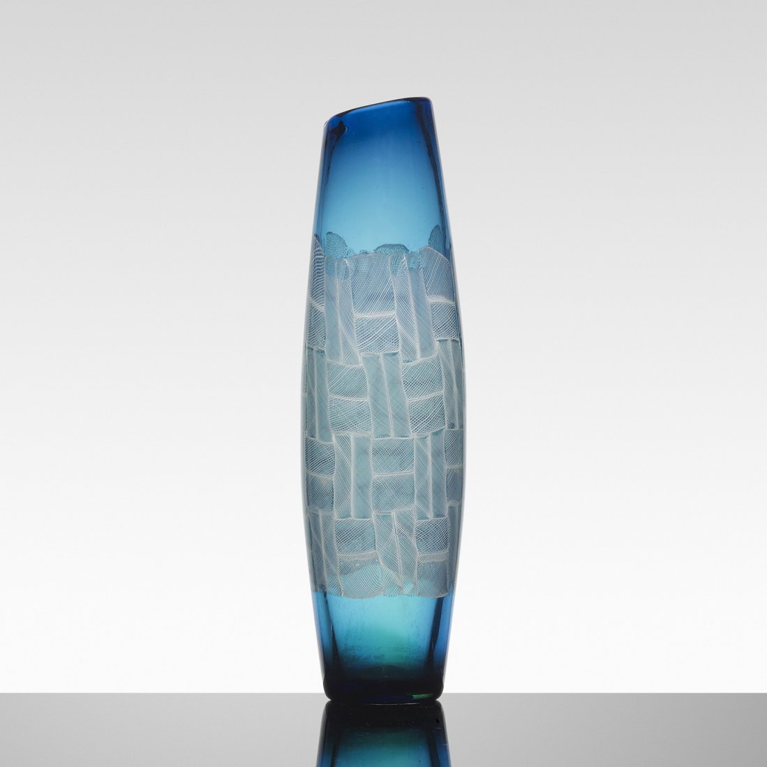 Paolo Venini Zanfirico Mosaico vase (1 of 2)