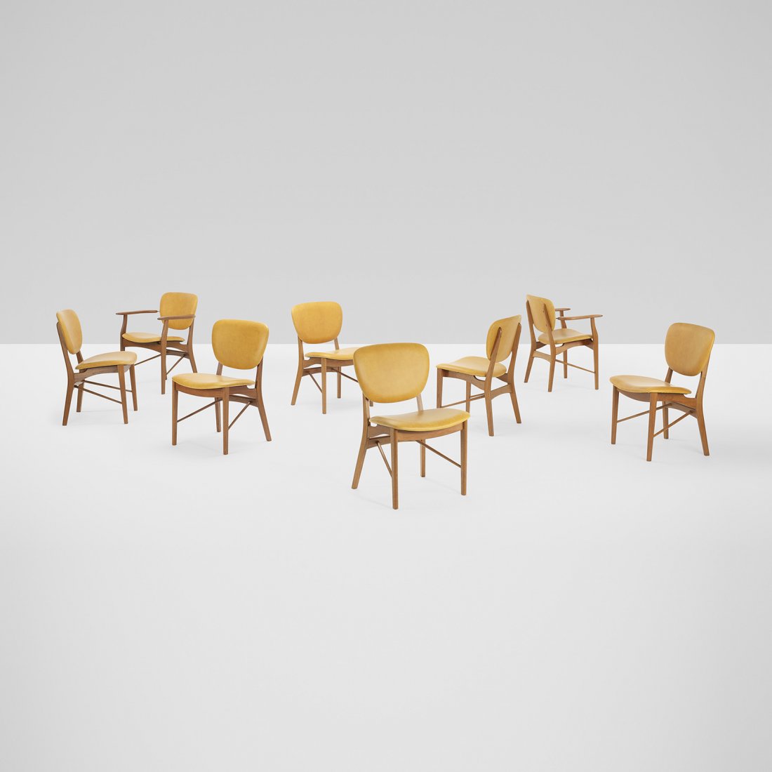 Finn Juhl dining chairs, set of eight (1 of 4)