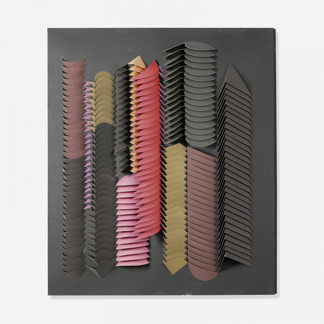 Irving Harper Untitled: Irving Harper Untitled USA paper construction 35.5 h x 31.75 w x 4 d in