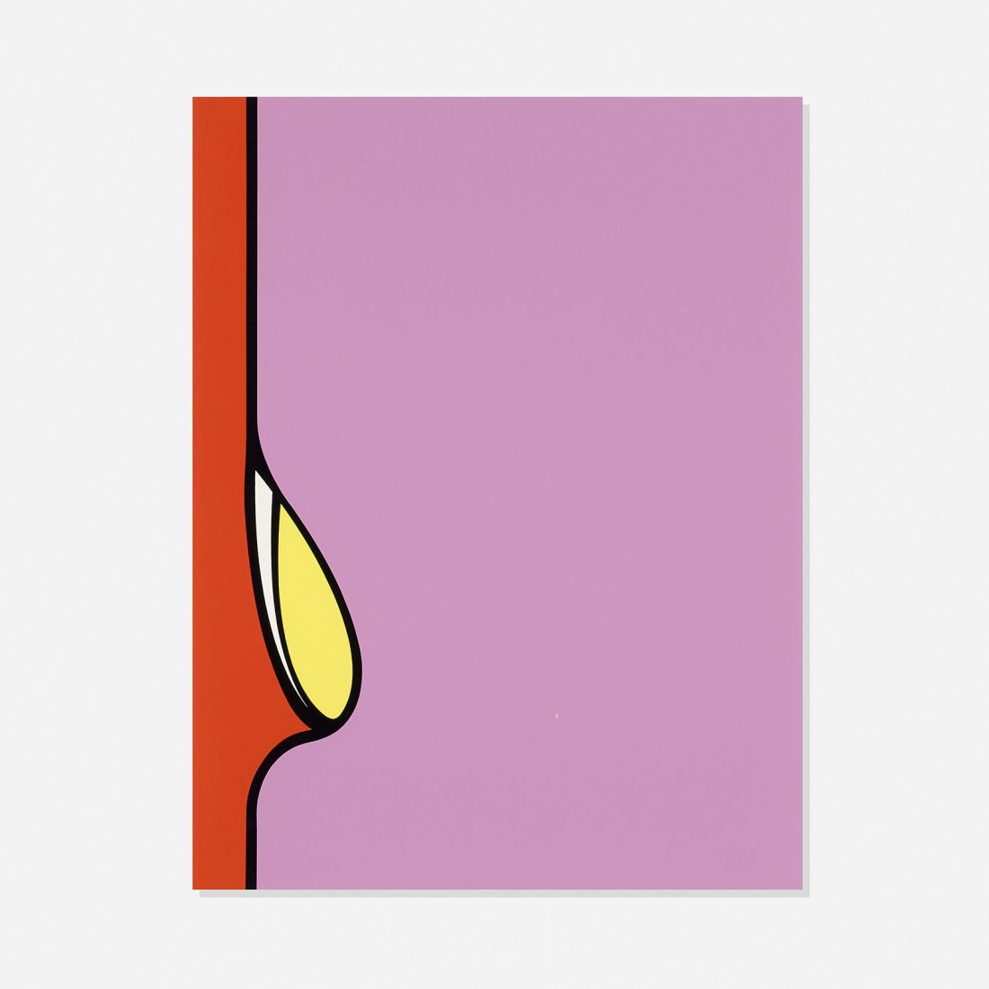 Nicholas Krushenick Untitled (from the R3-67 series): Nicholas Krushenick Untitled (from the R3-67 series) USA, 1967 screenprint on paper 25.5 h x 19.75 w inches Signed, dated and numbered to verso '72/80 N. Krushenick 1967'. This work is number 72 from 