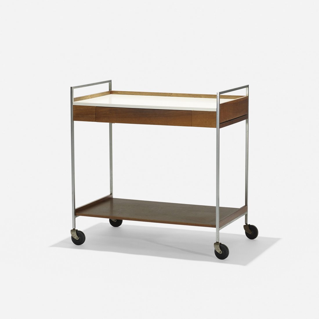 George Nelson & Associates bar cart, model 5099 (1 of 2)