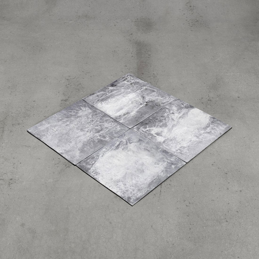 Carl Andre, 4 Ace Zinc Square: Carl Andre 4 Ace Zinc Square 2007zinc0.25 h x 32 w x 32 d in (1 x 81 x 81 cm) This work is accompanied by a certificate of authenticity signed by the artist. Provenance: Ac