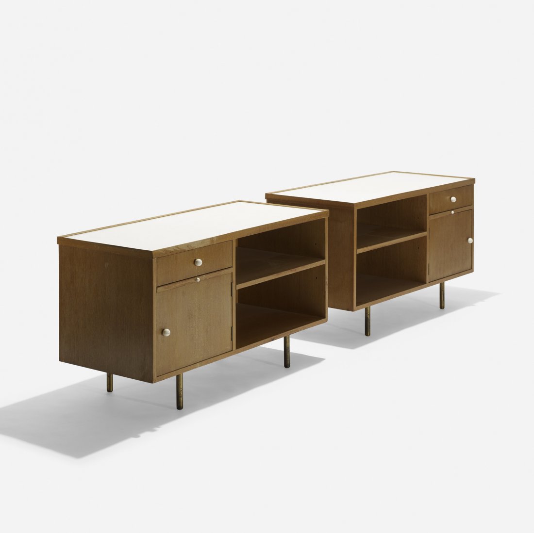 Keck and Keck, custom nightstands, pair (1 of 3)