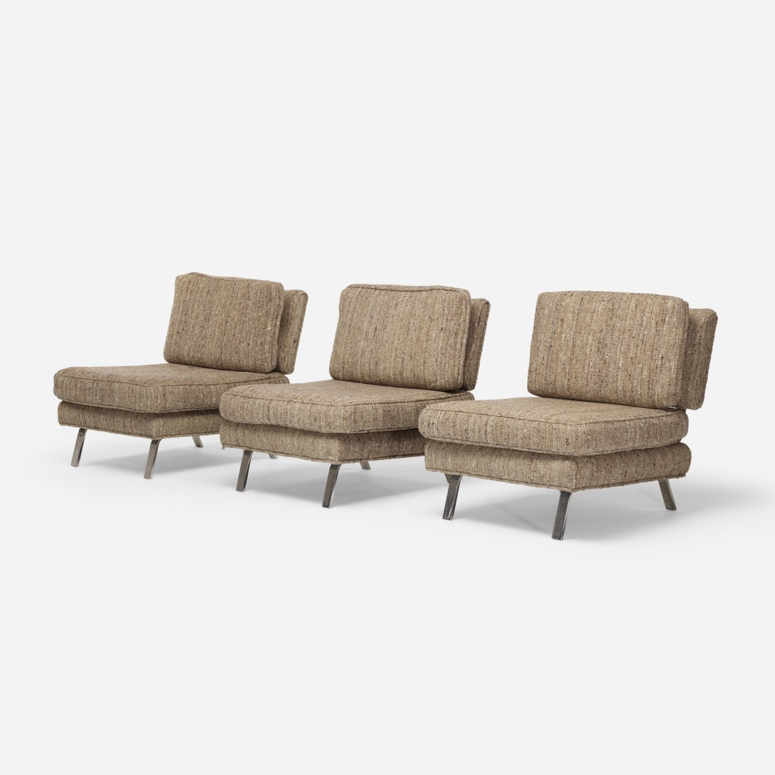 Modern, lounge chairs, set of three (1 of 3)