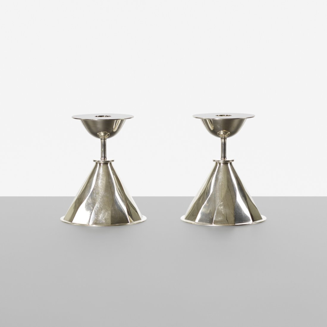 Carl Nystromer, candlesticks, pair (1 of 1)