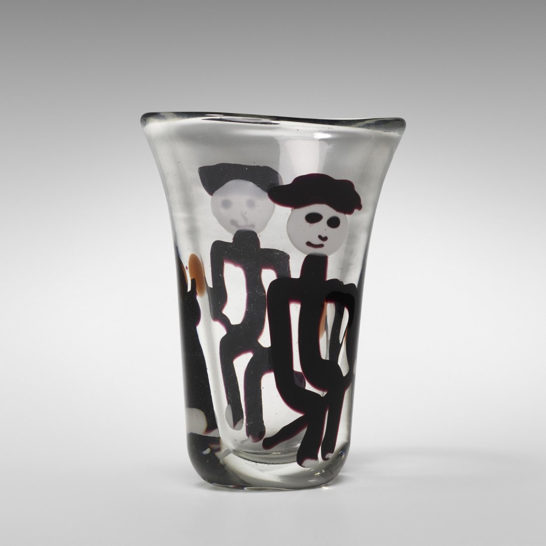 Fulvio Bianconi, Important con Macchie vase, model 4427 (1 of 3)