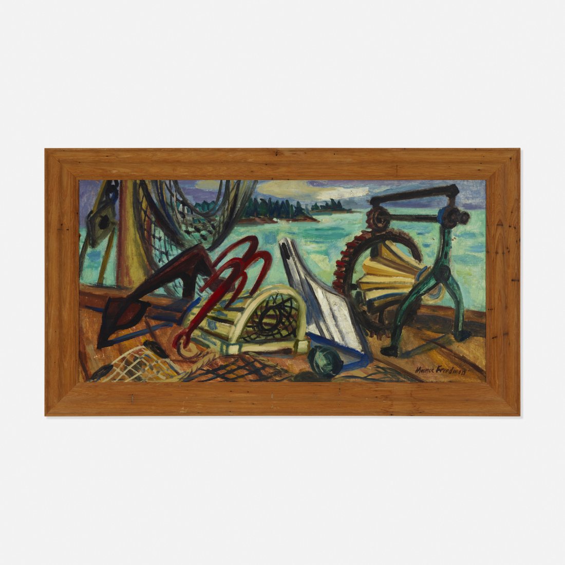 Maurice Freedman, Untitled (Harbor) (1 of 2)