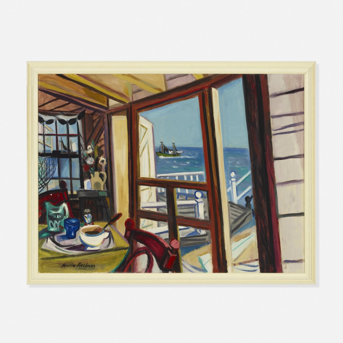 Maurice Freedman, Untitled (Interior View) (1 of 2)