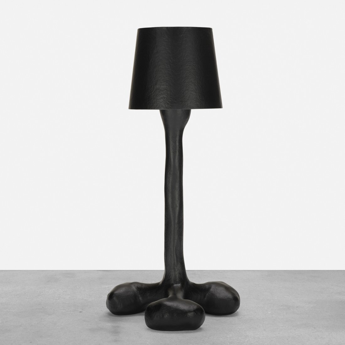 Atelier Van Lieshout, Prick floor lamp (thick): Atelier Van Lieshout Prick floor lamp (thick) The Netherlands, 2007reinforced fiberglass, plastic25.5 dia x 55 h in (65 x 140 cm) This work is number 2 from the edition of 20. Signed with appl