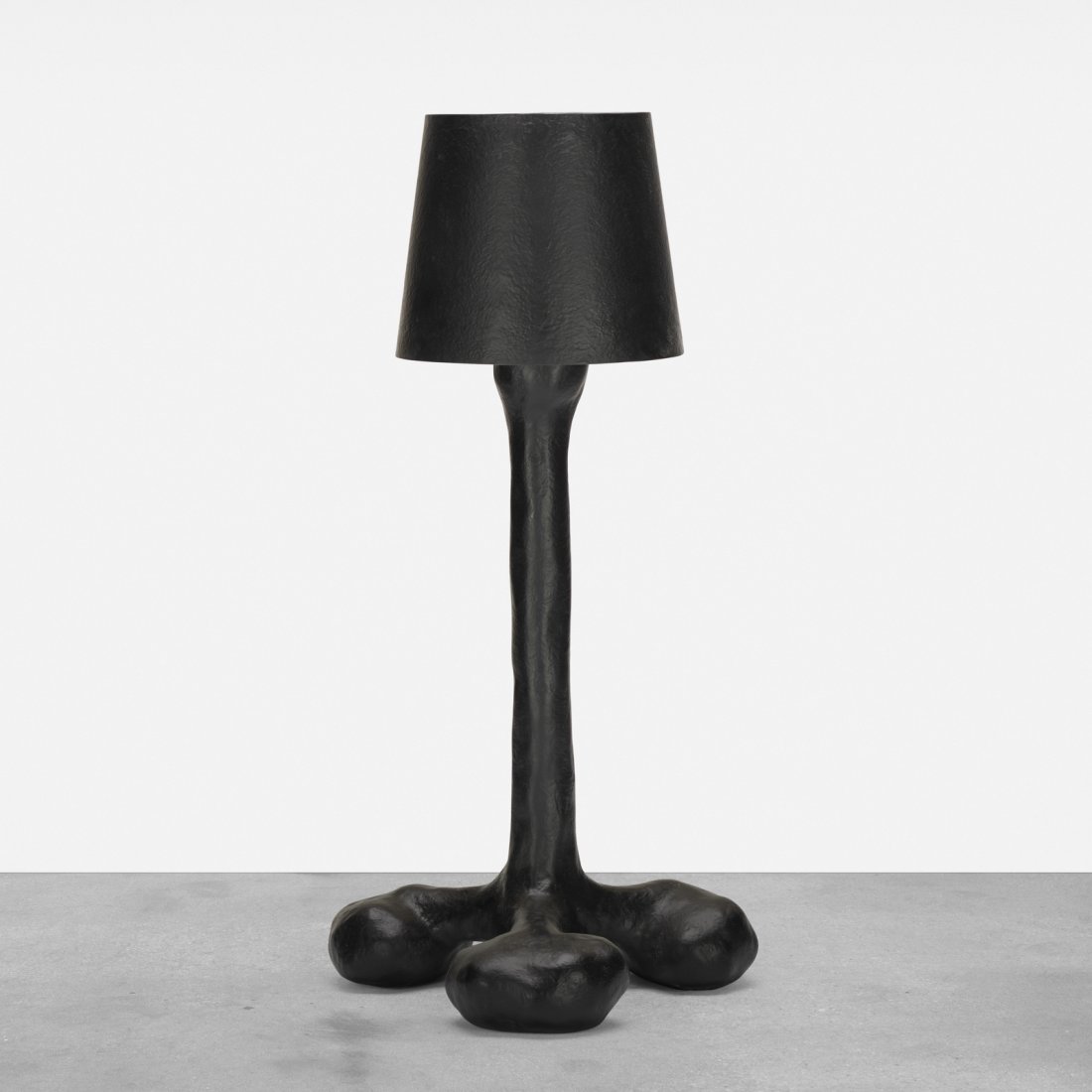 Atelier Van Lieshout, Prick floor lamp (thick): Atelier Van Lieshout Prick floor lamp (thick) The Netherlands, 2007reinforced fiberglass, plastic25.5 dia x 55 h in (65 x 140 cm) This work is number 16 from the edition of 20. Signed with app