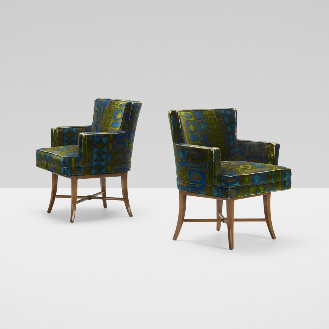 Tommi Parzinger, armchairs, pair (1 of 3)