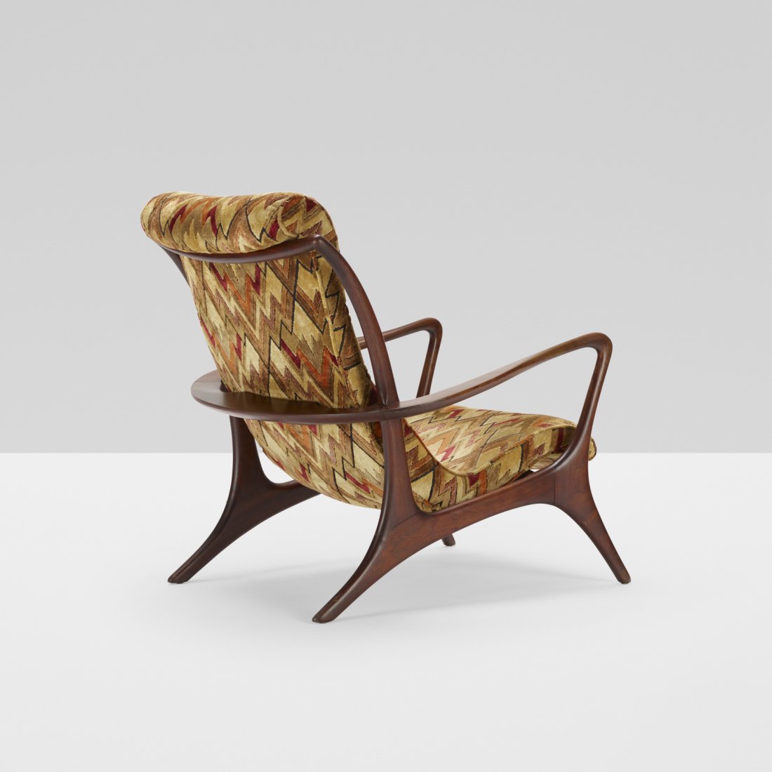 Vladimir Kagan, High Back Sculptured Contoured chair (1 of 3)