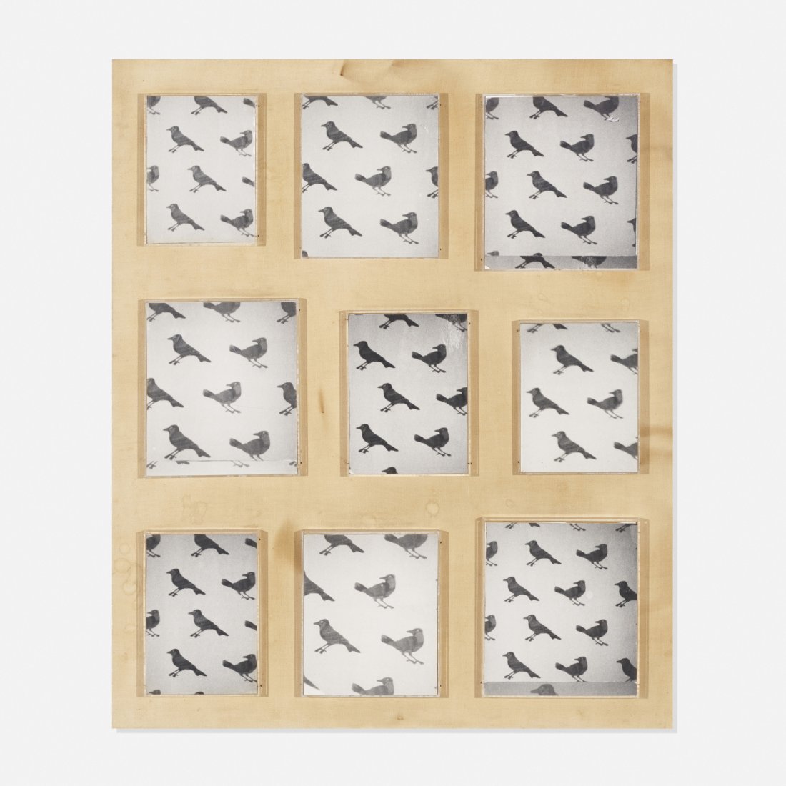 Francesco Clemente, Untitled: Francesco Clemente Untitled 1974 photographs behind Plexiglas mounted to board 37.5 h x 31.5 w in (95 x 80 cm) Provenance: Christie's, Contemporary Art, 24 February 1993,