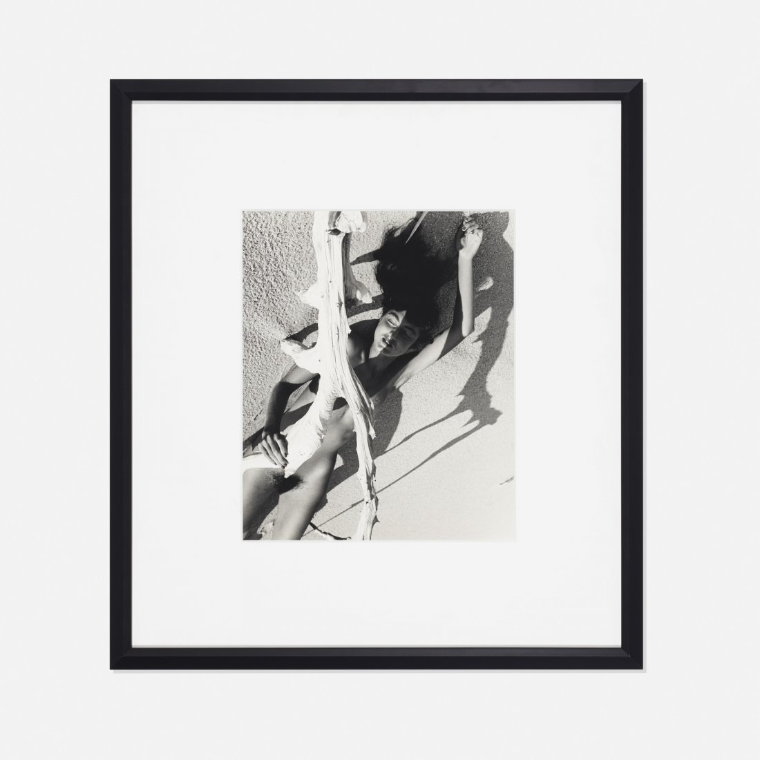 Herbert Matter, Nude in Driftwood: Herbert Matter Nude in Driftwood 1940gelatin silver print17.25 h x 14.75 w in (44 x 37 cm) Sheet measures: 19.75 h x 16 w inches. Stamped to verso 'Herbert Matter'. Provenance:</