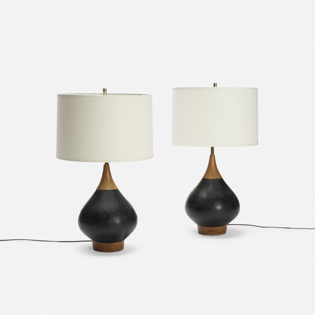 Tony Paul, table lamps, pair (1 of 2)