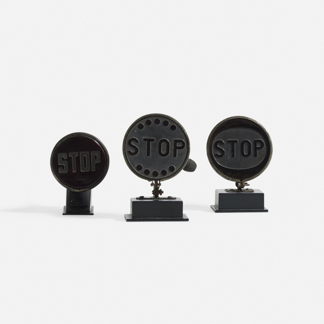 American, Stop signals, set of three (1 of 1)