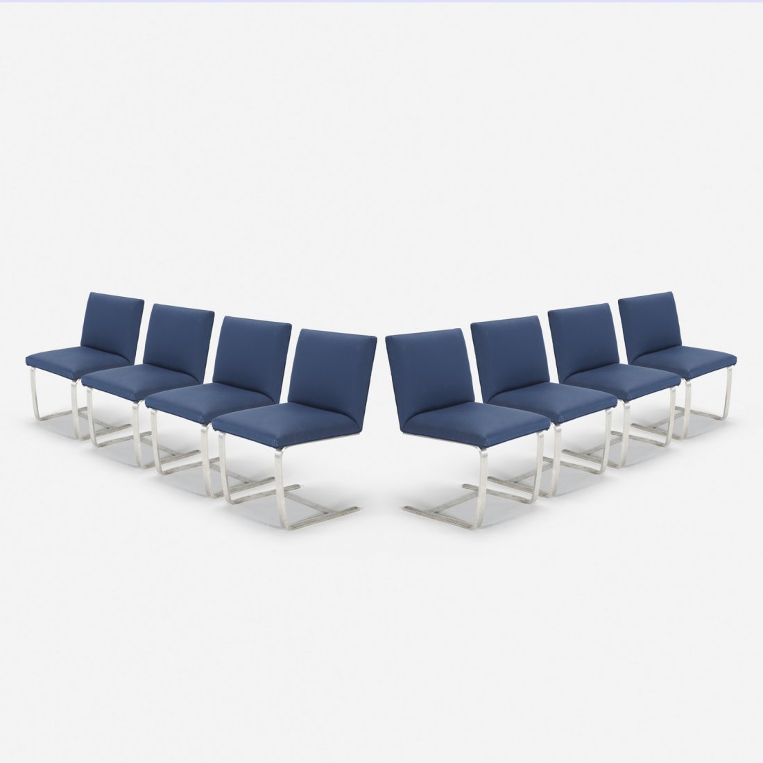Mies van der Rohe, Custom Brno side chairs, eight (1 of 1)