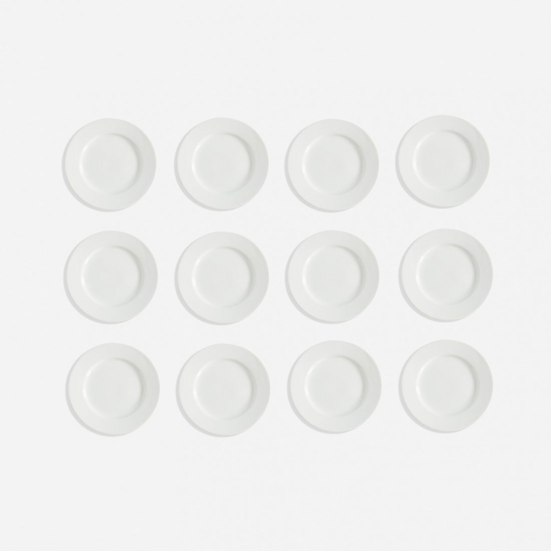 Bread plates, set of twelve (1 of 1)