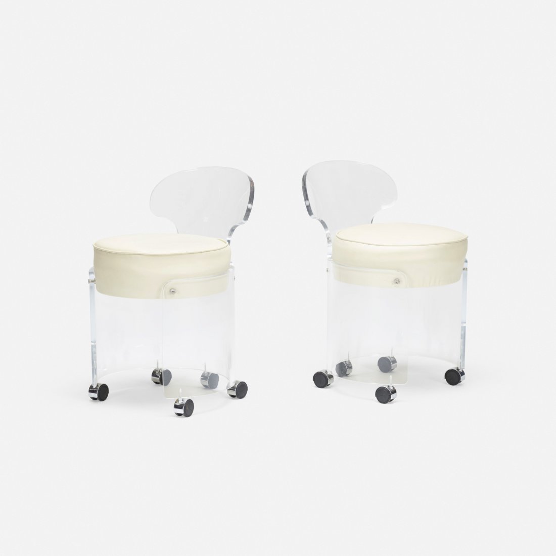 American, vanity chairs, pair (1 of 3)
