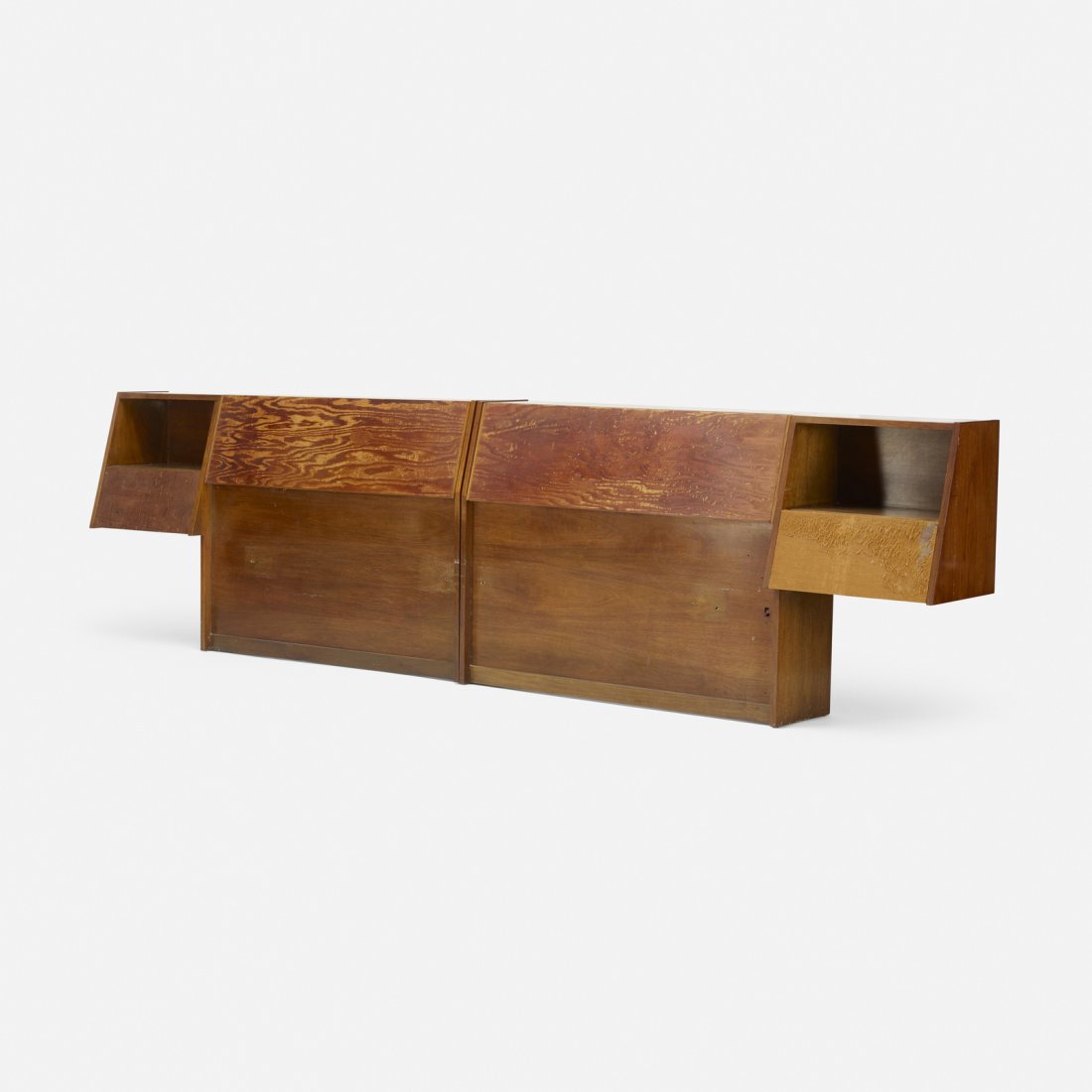 Milo Baughman, headboards, pair (1 of 2)