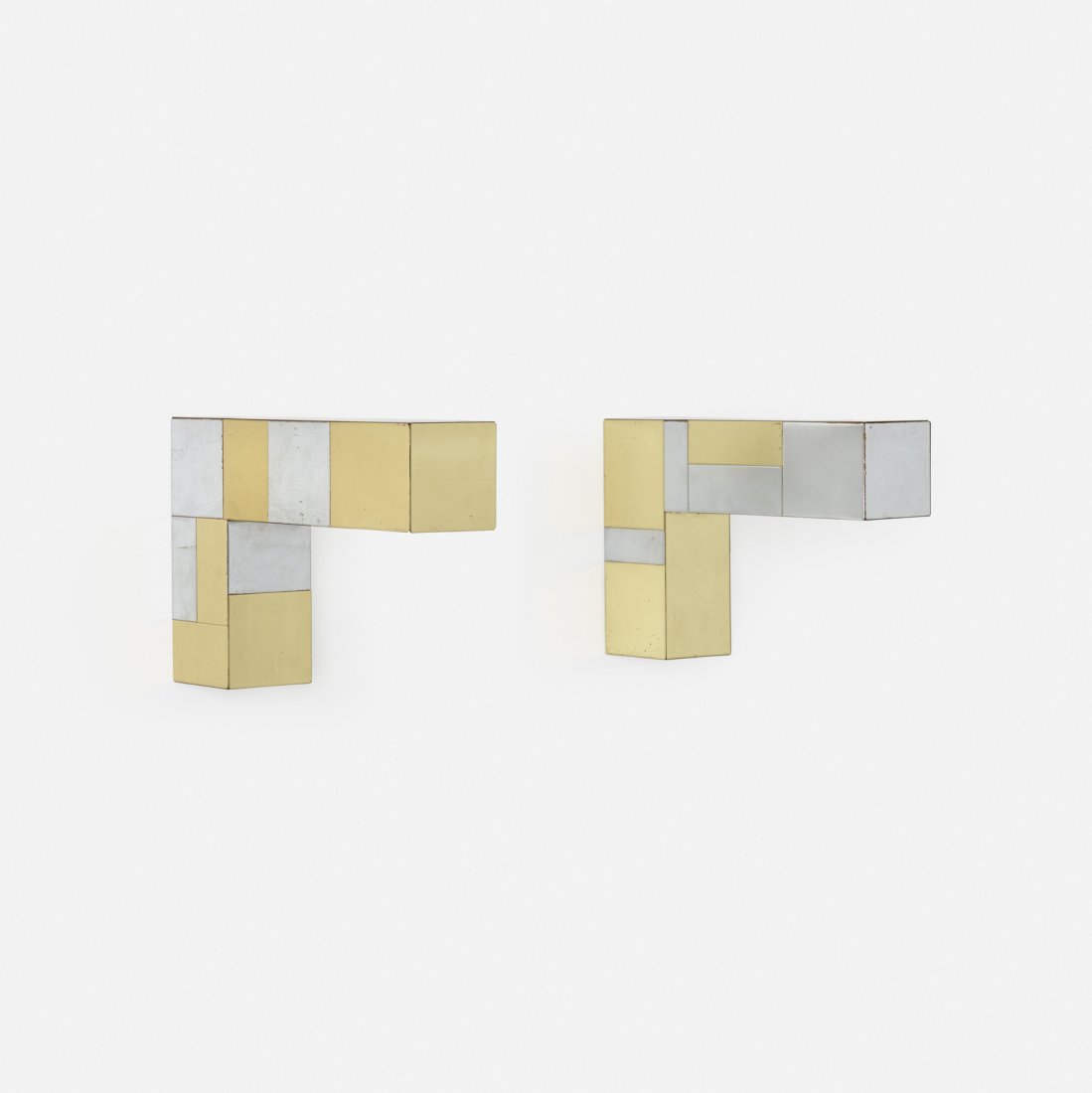 Paul Evans, Cityscape wall brackets (1 of 1)