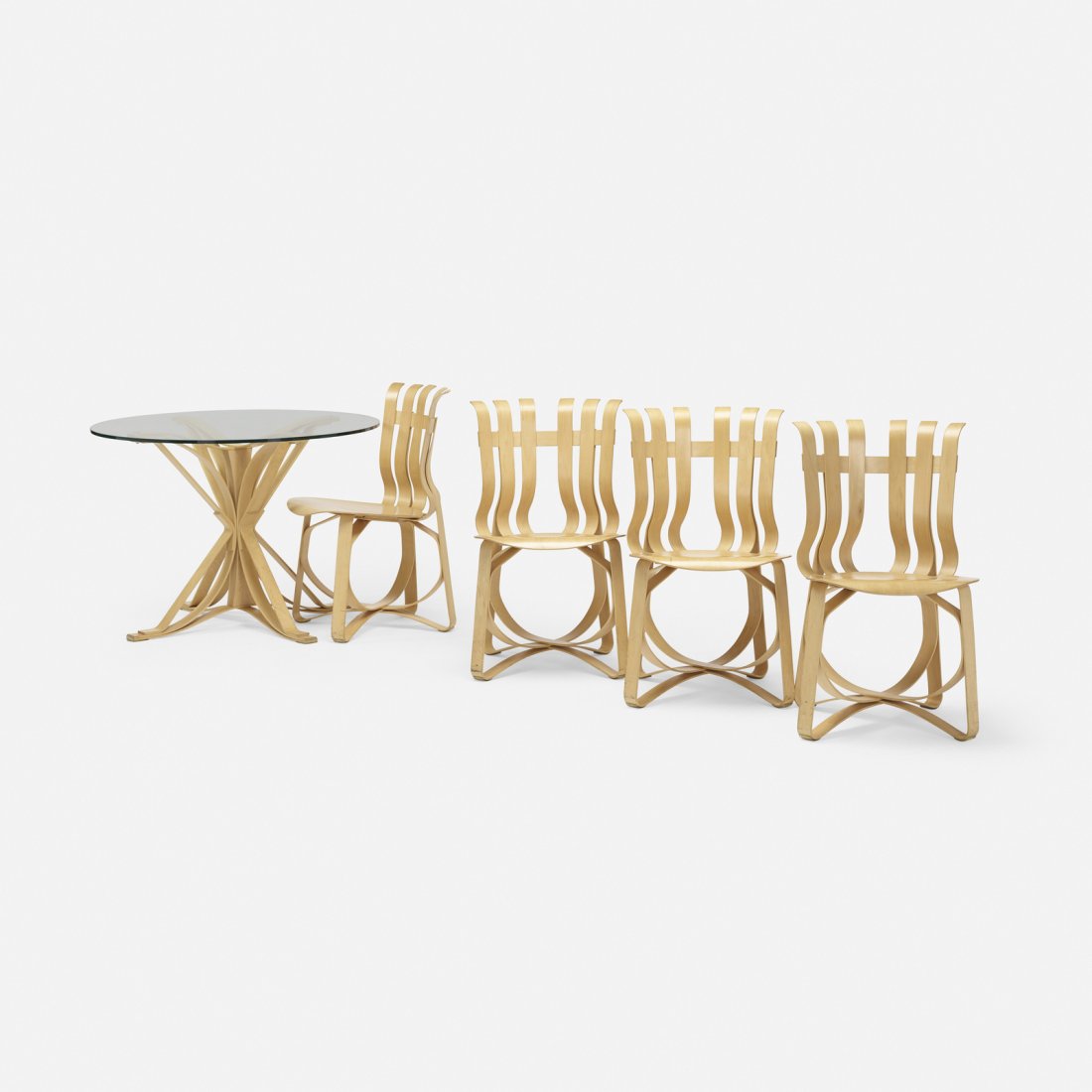 Frank Gehry, Power Play dining set (1 of 3)