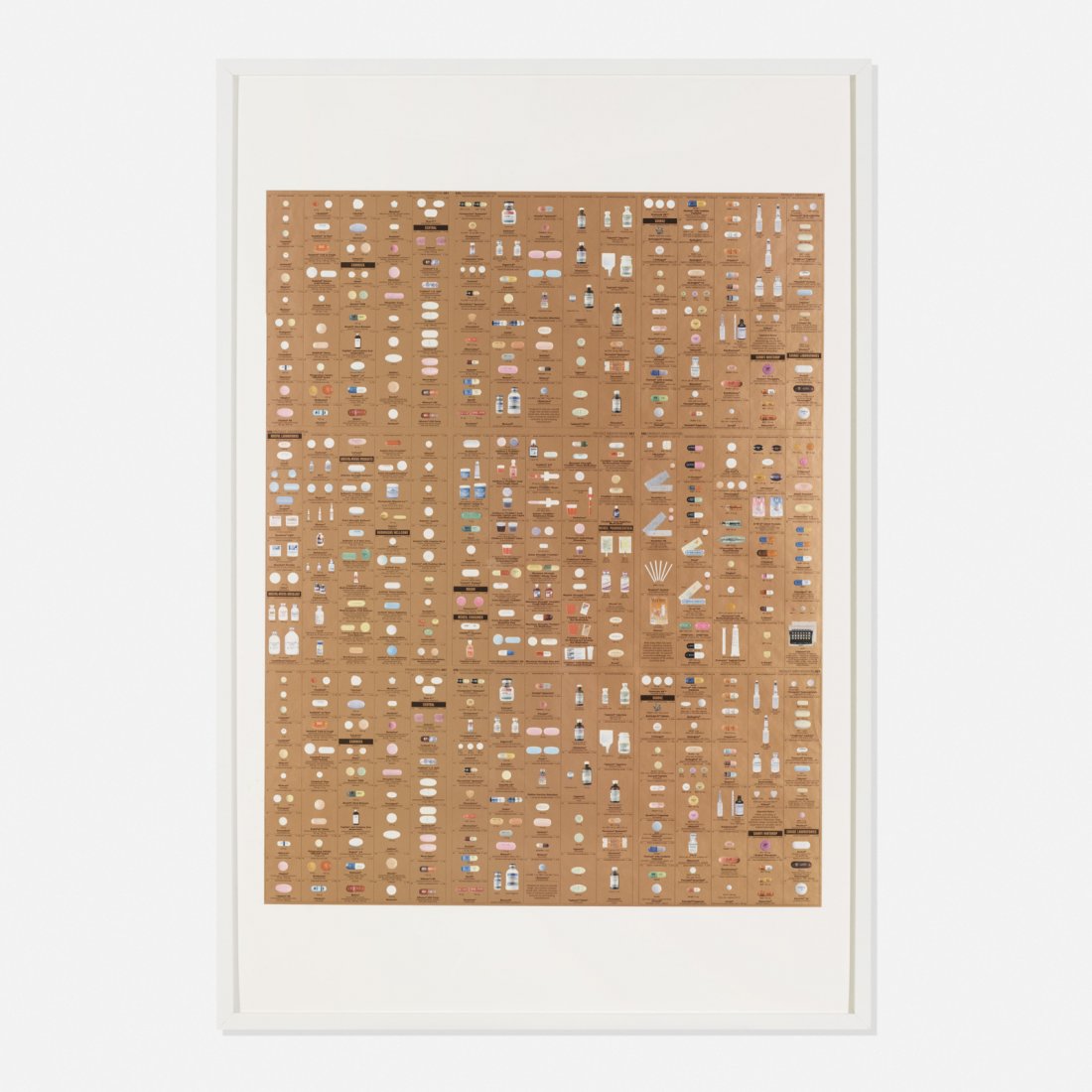 Damien Hirst, Pharmacy wallpaper (1 of 1)