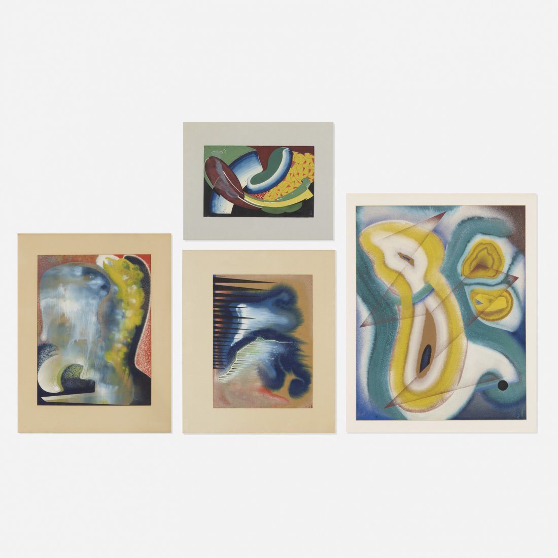 Marguerite Hohenberg, Untitled (four works) (1 of 1)