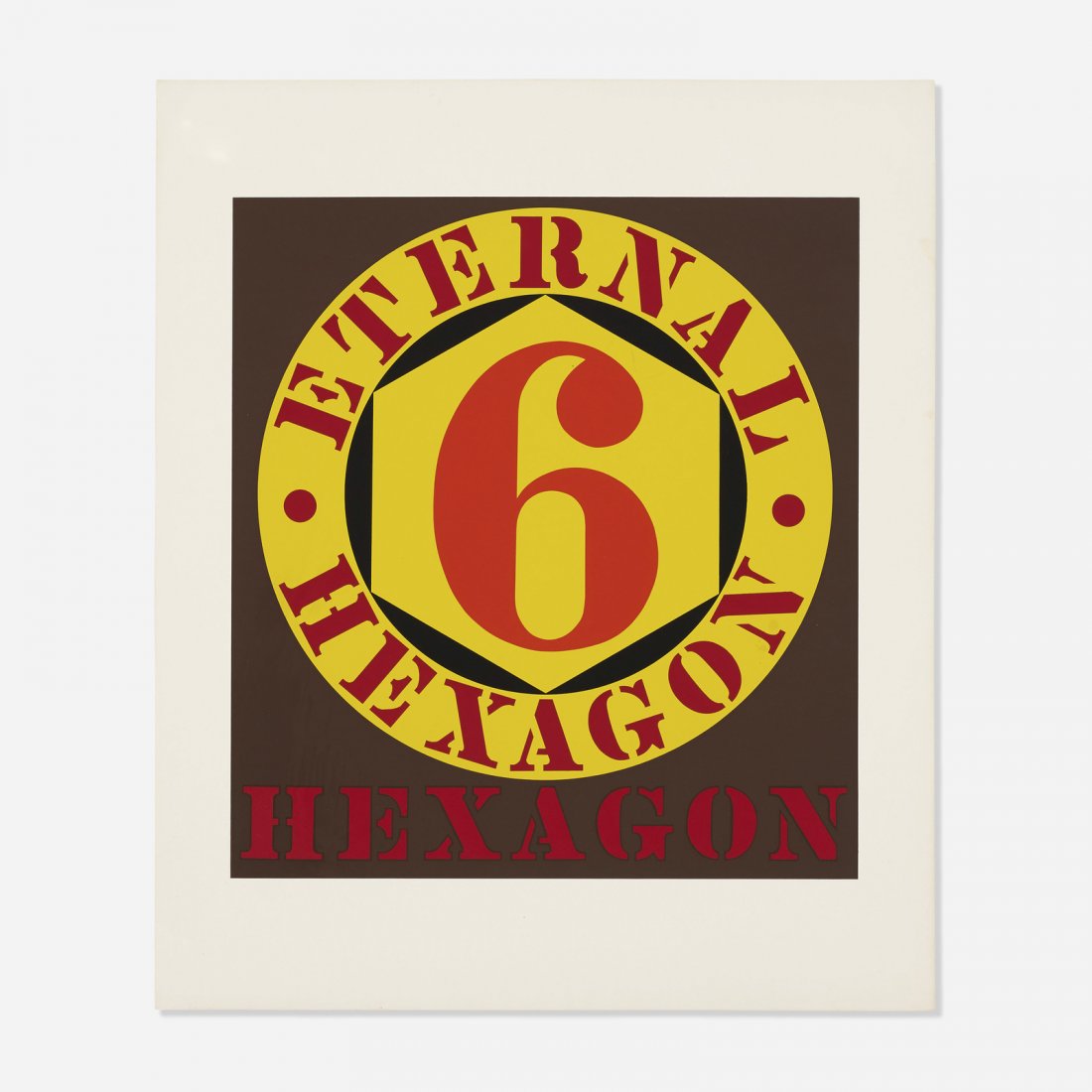 Robert Indiana, Eternal Hexagon (1 of 1)